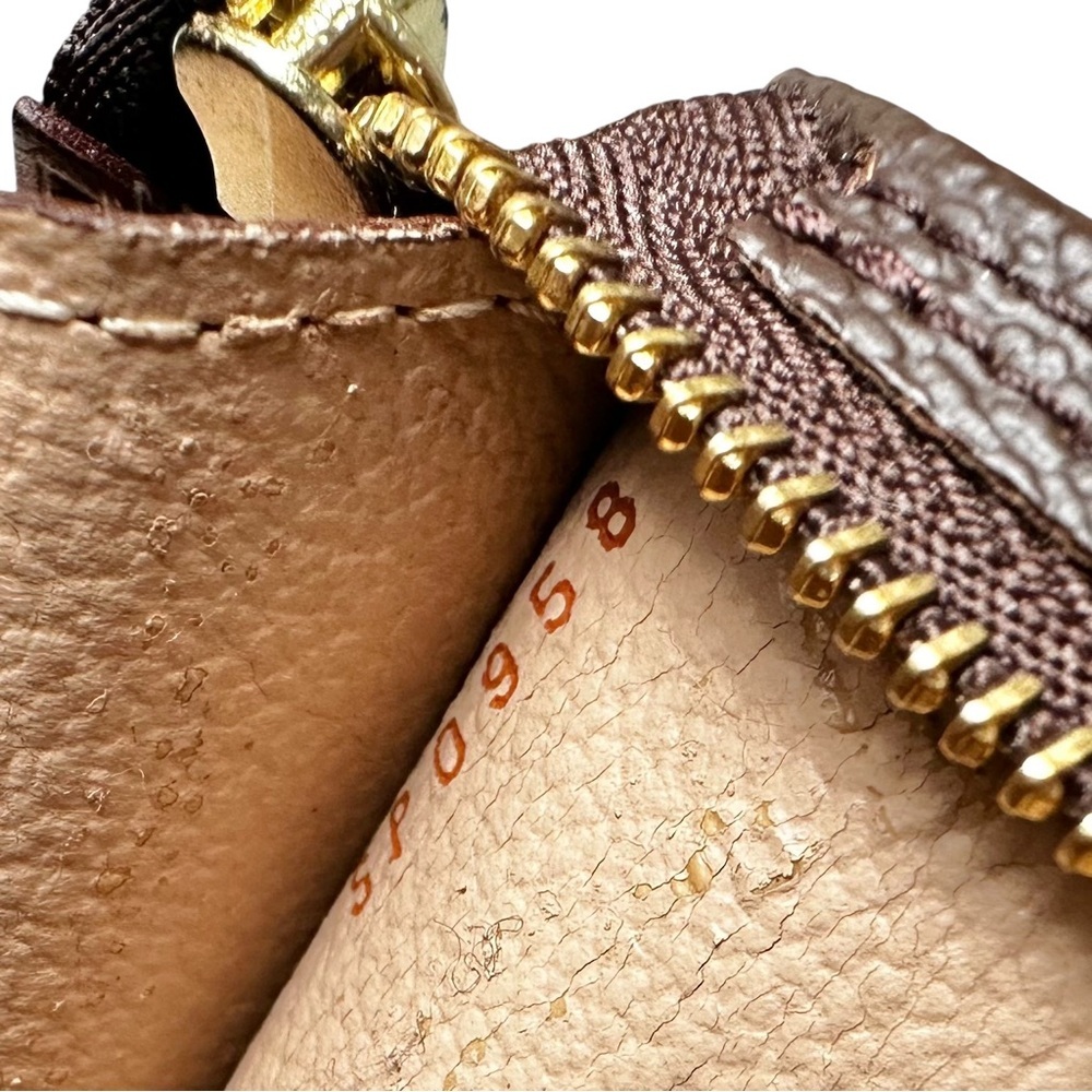 Louis Vuitton Monogram & Vachetta Leather Bucket Toiletry Pouch Bag - Picture 8 of 15